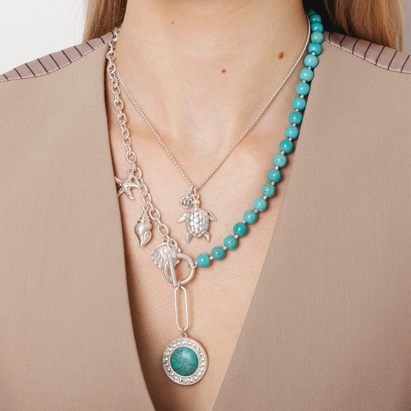 Bibi Bijoux A Summers Dream Turquoise Layered Necklace