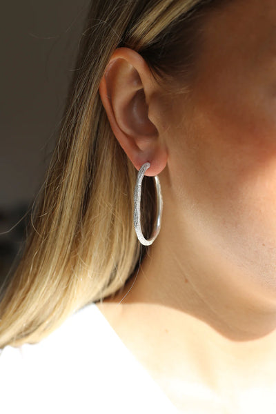 Tutti & Co Silver Hour Earrings