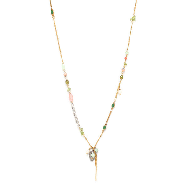 Franck Herval Melody Long Charm Necklace