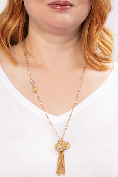 Bibi Bijoux Gold Devotion Necklace