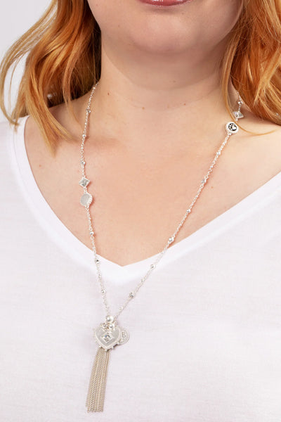 Bibi Bijoux Silver Devotion Necklace