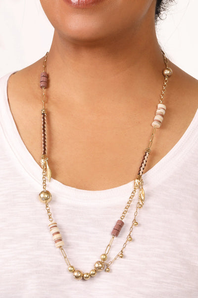 Bibi Bijoux Gold San Pedro Statement Necklace