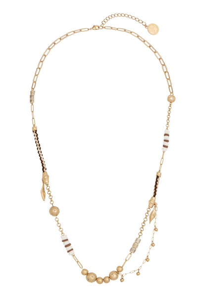 Bibi Bijoux Gold San Pedro Statement Necklace