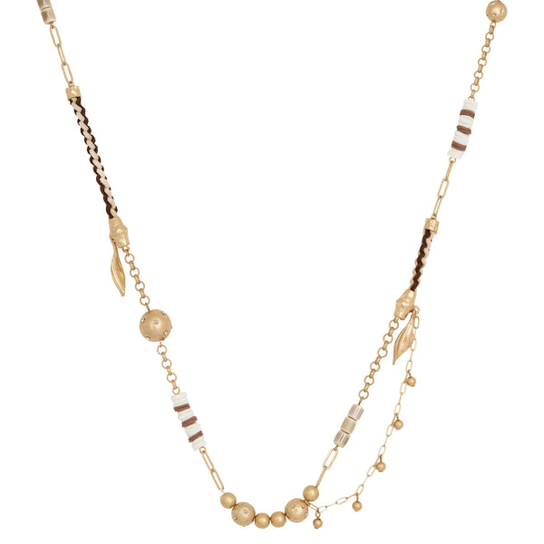 Bibi Bijoux Gold San Pedro Statement Necklace