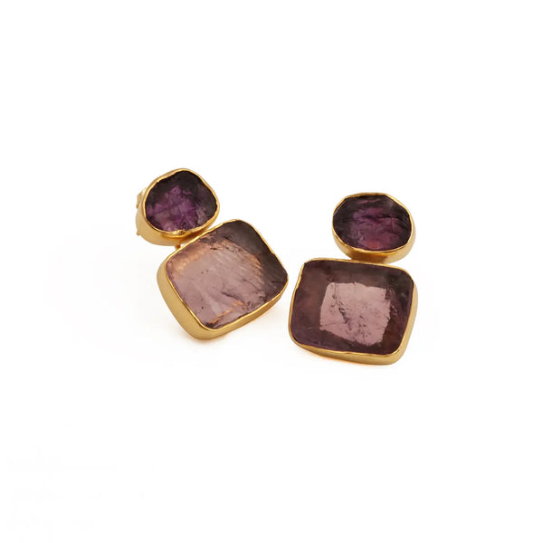 el-joyero-hand-made-raw-amethyst-gemstone-stud-earrings