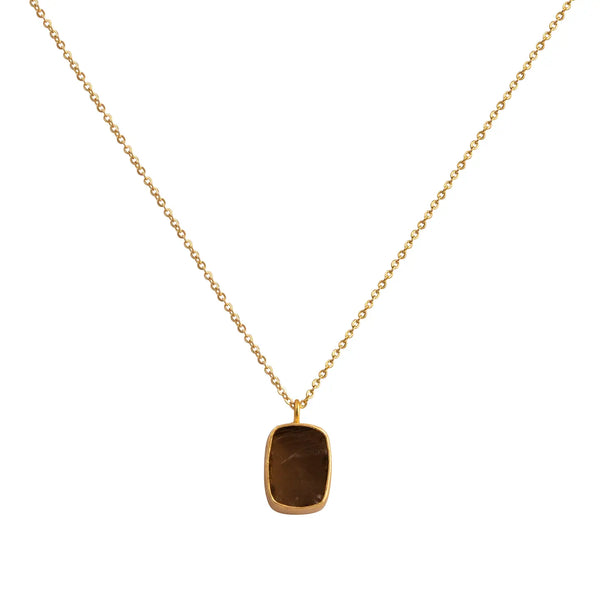 el-joyero-raw-smokey-quartz-gemstone-necklace