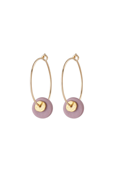 One & Eight Periwinkle Orla Earrings