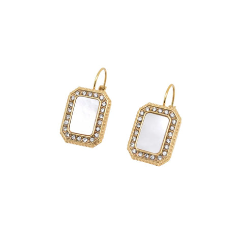 Kapyco Paris Gold Art Deco Earrings