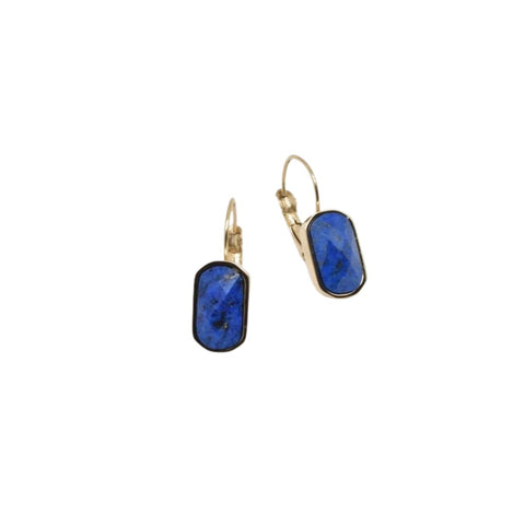 Kapyco Paris Lapis Lazuli Gold Earrings
