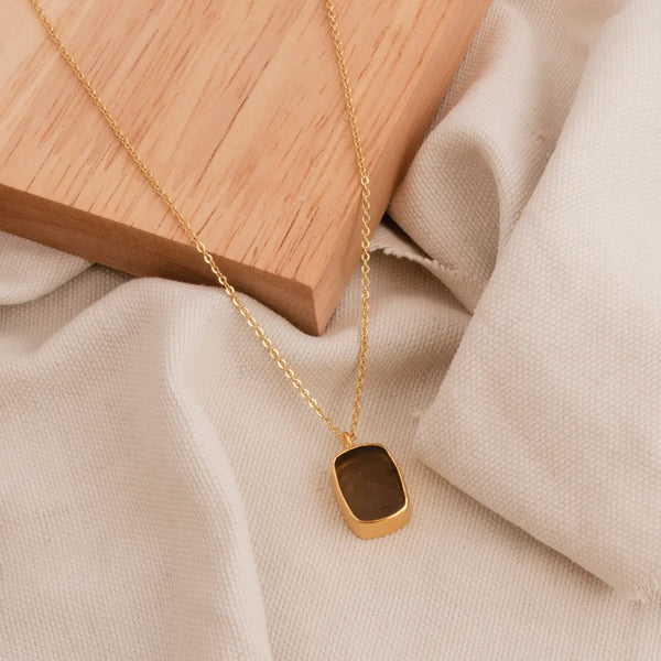 el-joyero-raw-smokey-quartz-gemstone-necklace
