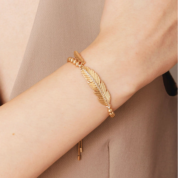 Bibi Bijoux Gold Pave Friendship Bracelet
