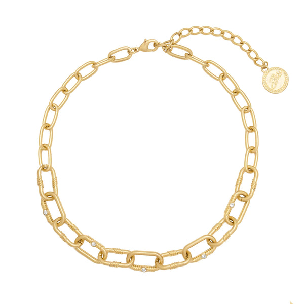 Bibi Bijoux Gold Chunky Chain Necklace