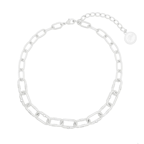 Bibi Bijoux Silver Chunky Chain Necklace