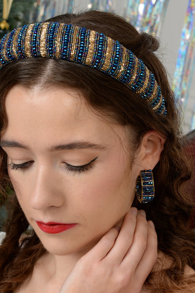my-doris-blue-hand-beaded-wrapped-hoop-stud-earrings