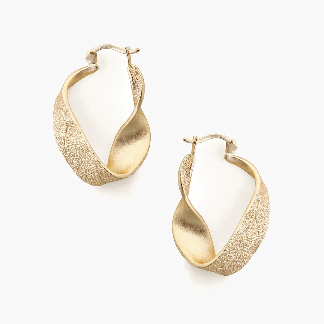 Tutti & Co Praise Gold Earrings