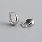 Piccadilly Lily Sterling Silver Chunky Hoop Earrings