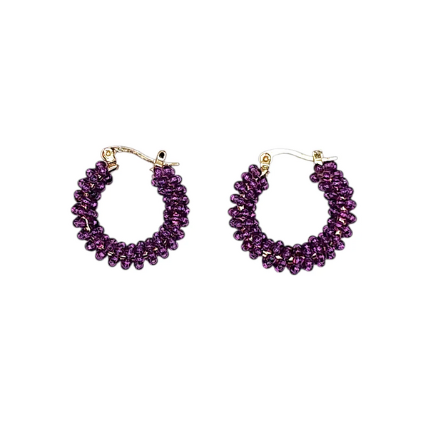 the-narratives-opaque-purple-mini-hoop-earrings