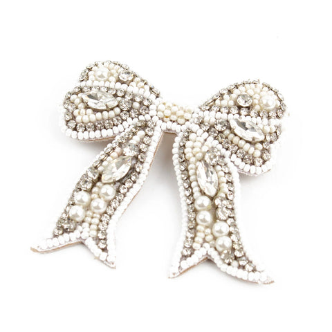 My Doris Bestselling Hand Beaded Pearl Bow Brooch