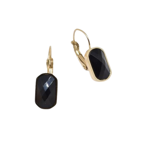 Kapyco Paris Black Onyx Earrings