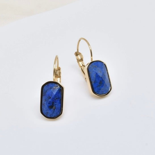 Kapyco Paris Lapis Lazuli Gold Earrings