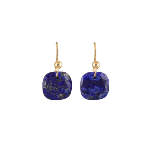 Last True Angel Qinjin Bue Faceted Drop Earrings