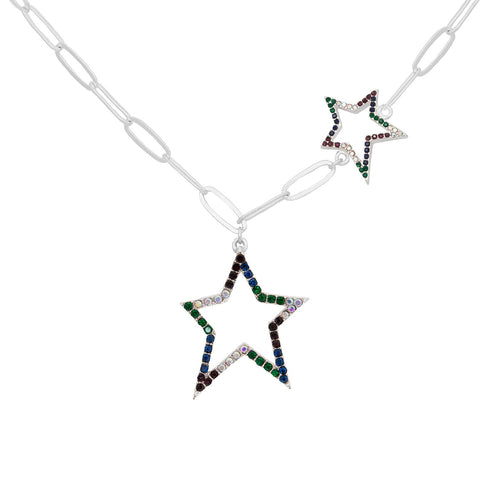 KT Bibi Bijoux Silver Starry Night Necklace