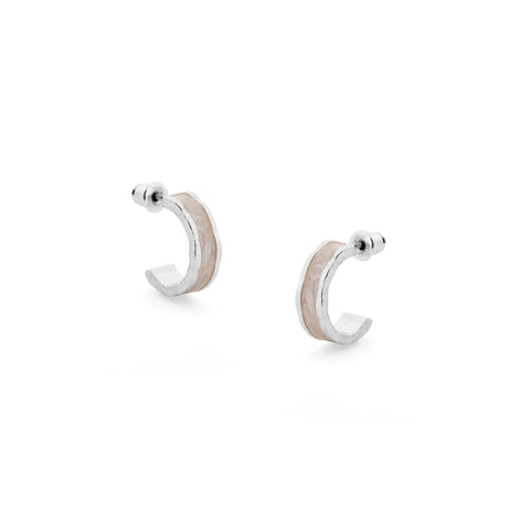 Tutti & Co Silver Pearl Earrings