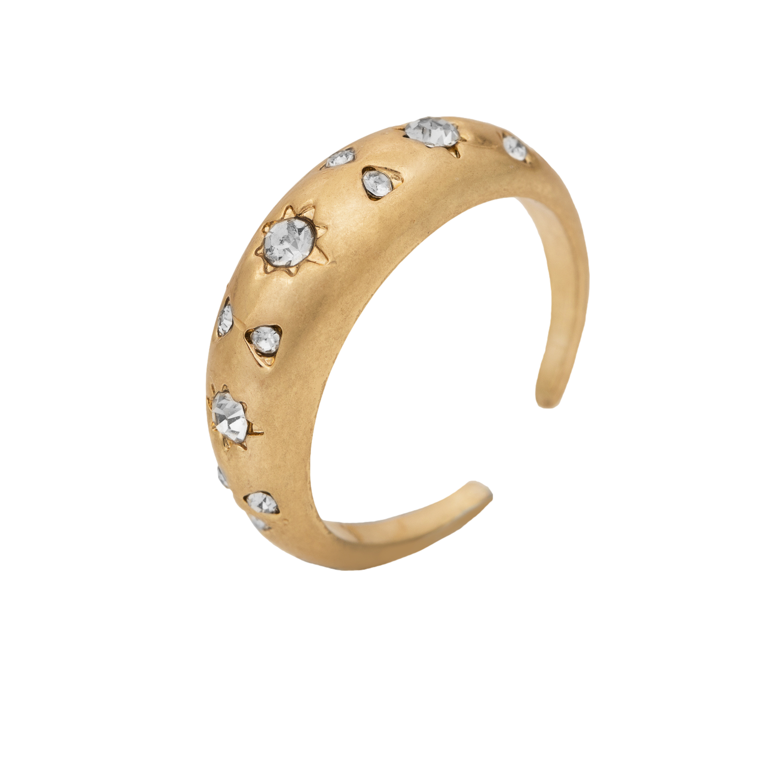 KT Bibi Bijoux Gold Stardust Ring S/M