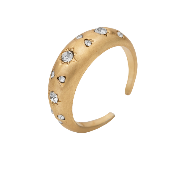 KT Bibi Bijoux Gold Stardust Ring S/M